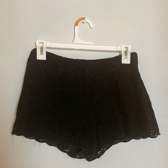 Black Lace Shorts - Picture 3 of 4